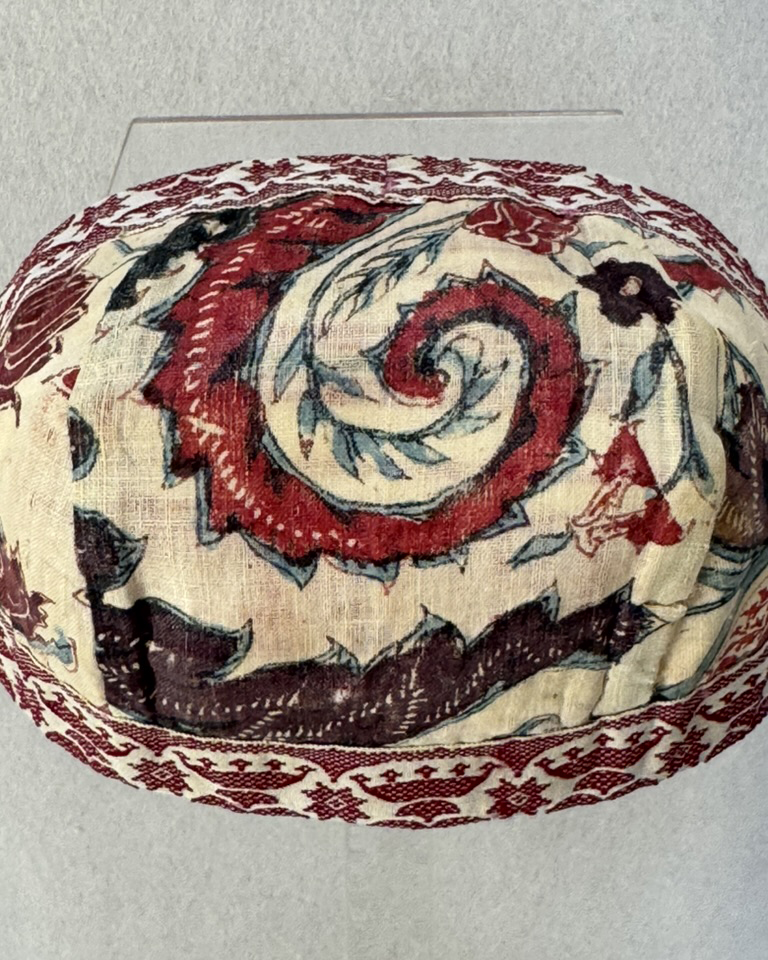 Indian Chintz Cap