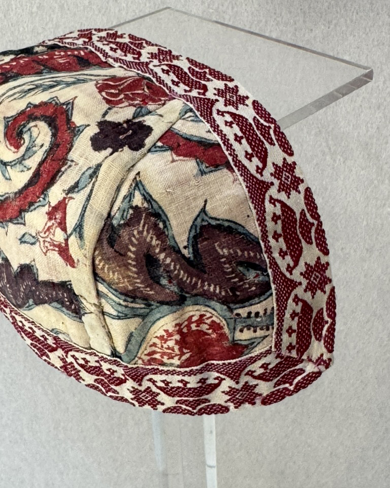 Indian Chintz Cap