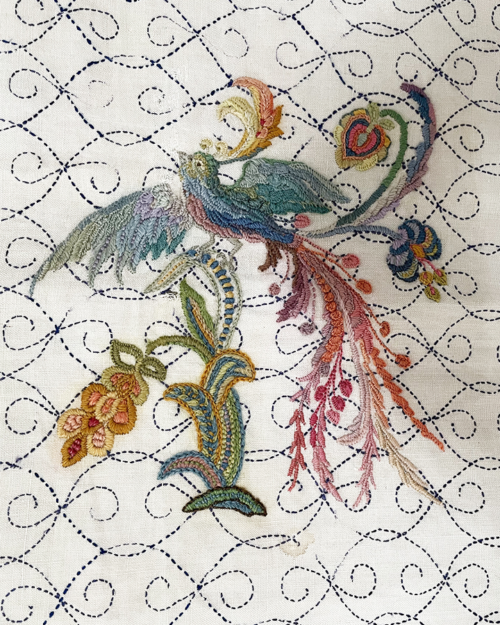 Crewelwork Bedcover