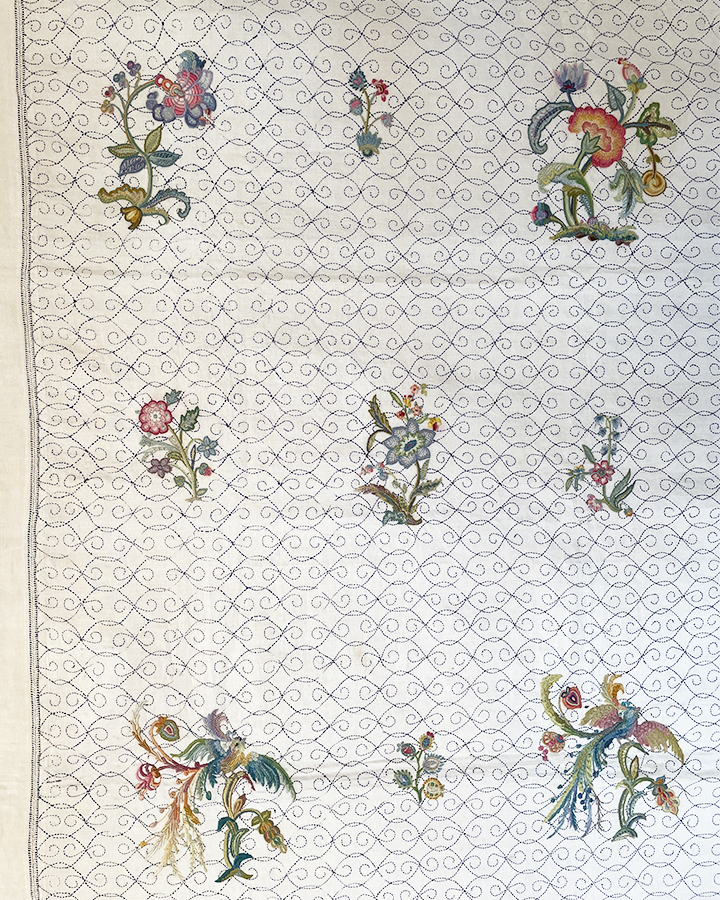 Crewelwork Bedcover
