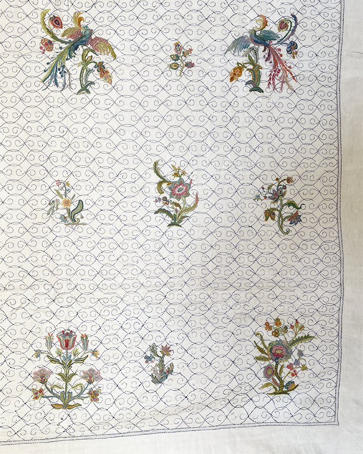 Crewelwork Bedcover
