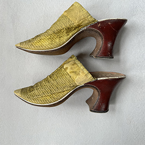 Rare Yellow Mules  1720-30s