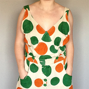  Crys&eacute;de Playsuit mid 1930's
