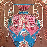 4 lengths Egyptian Revival