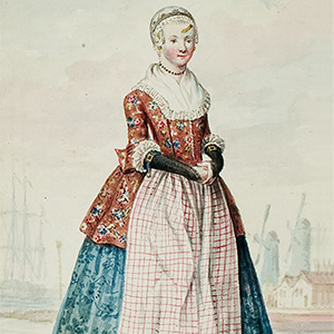 RARE Chinese Export Skirt