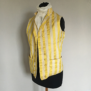 Newmarket Waistcoat  c 1800