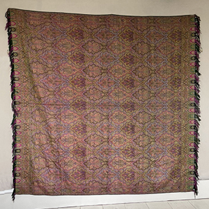 Reversible Silk Shawl