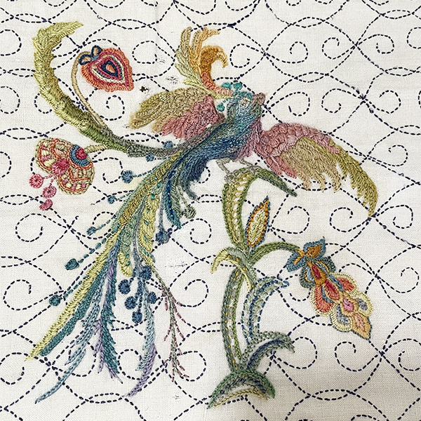 Crewelwork Bedcover 1930